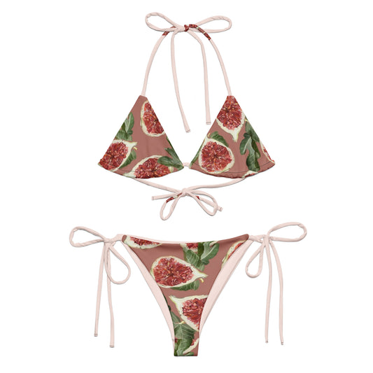 Get Figgy With It- Recycled Bikini Set